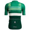 Set Fietsshirt + Korte Koersbroek 2022 LA Vuelta Sierra Nevada Groen Wit